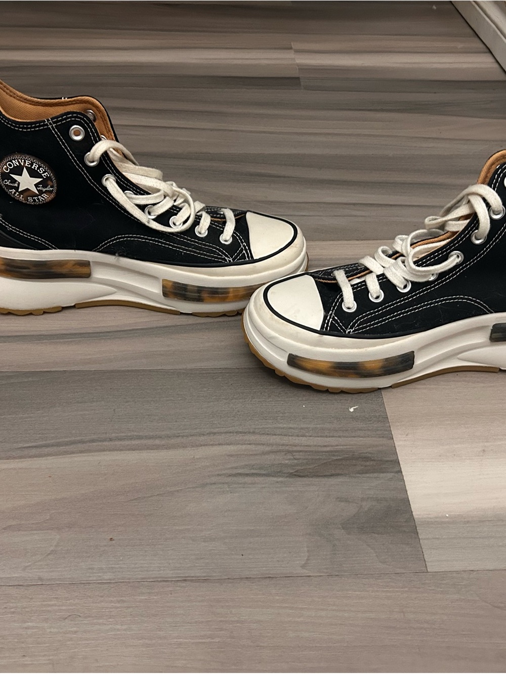 Converse Women's Black Platform Chuck Taylor High-Top Sneakers
